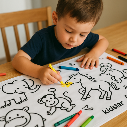 KİDSLAR™ Magic Paint - Yıkanabilir Çizim Halısı 100x150