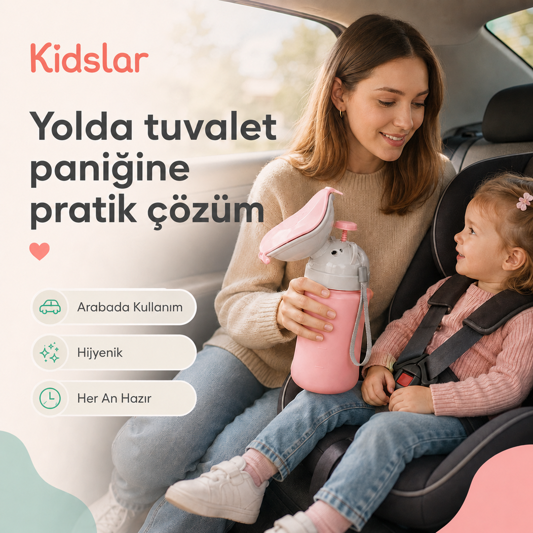 Kidslar Taşınabilir Çocuk Lazımlığı