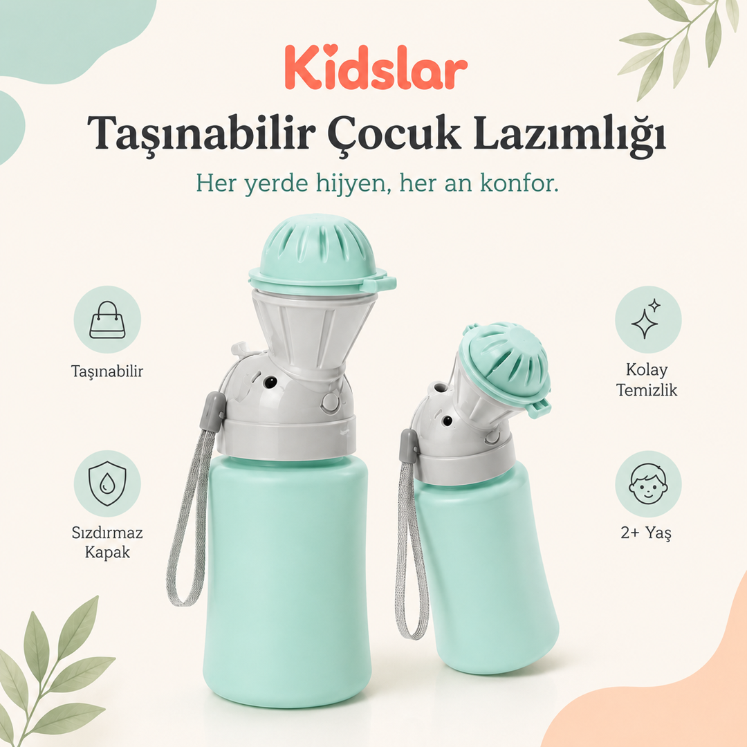 Kidslar Taşınabilir Çocuk Lazımlığı