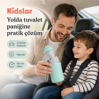 Kidslar Taşınabilir Çocuk Lazımlığı