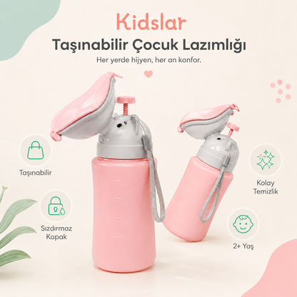 Kidslar Taşınabilir Çocuk Lazımlığı