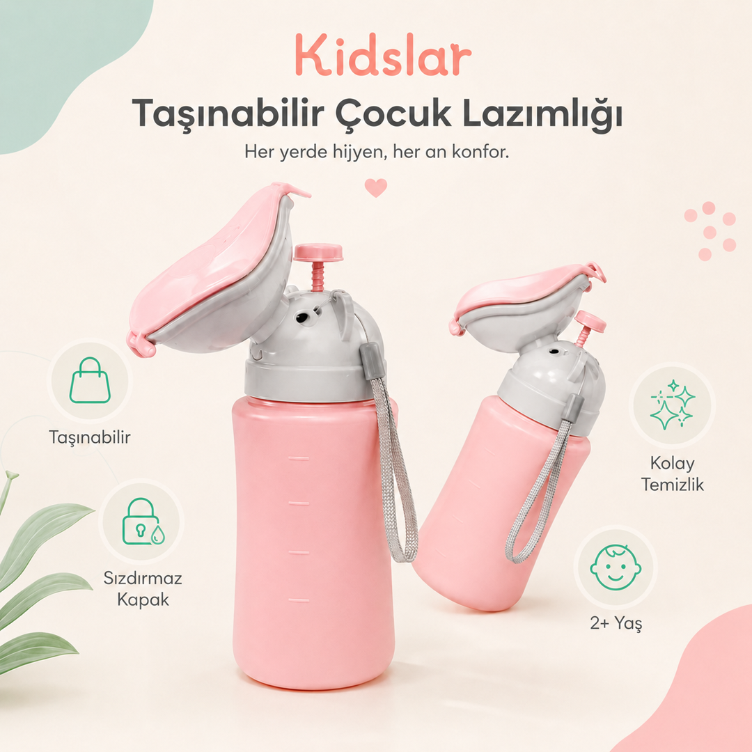 Kidslar Taşınabilir Çocuk Lazımlığı