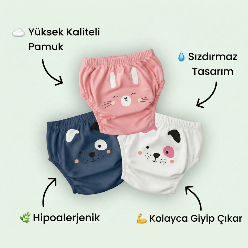 Kidslar® Tuvalet Alıştırma Külodu