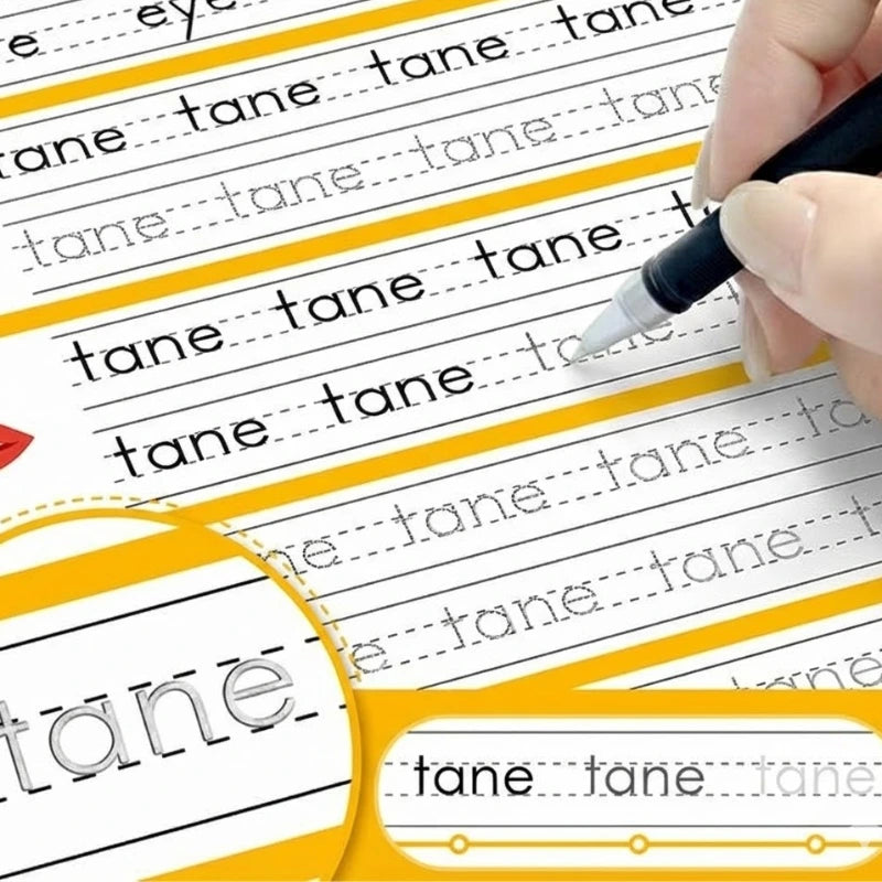 KİDSLAR™ MAGİC LEARN - Kabartmalı Sihirli Yazı Kitap Seti