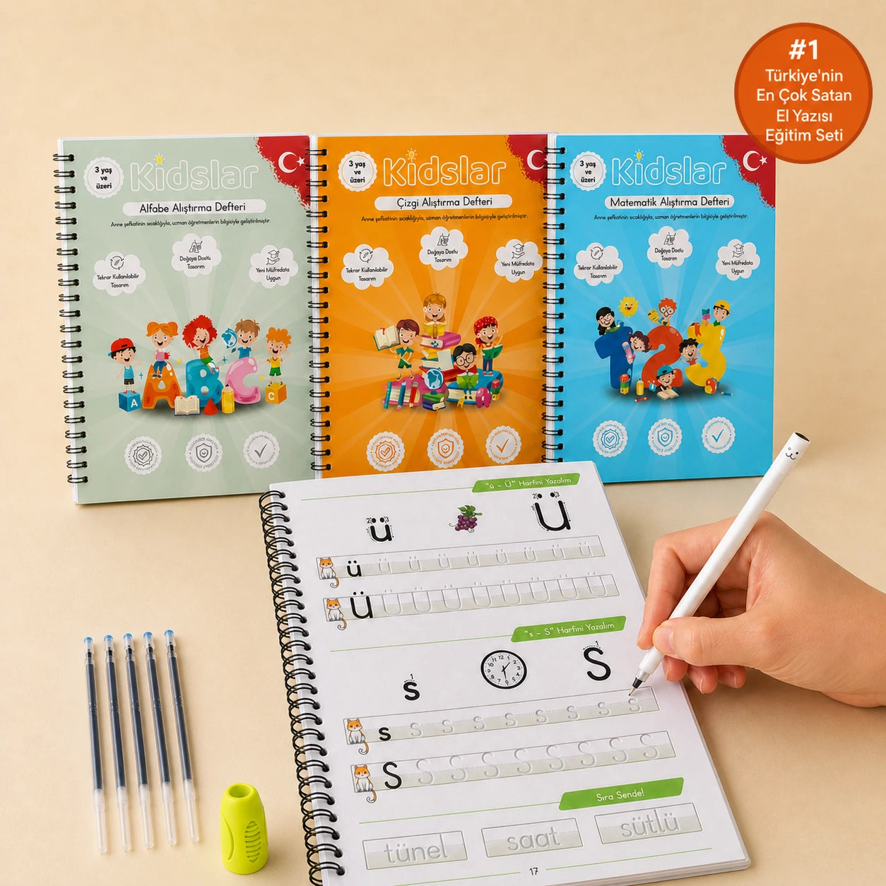 Kidslar® El Yazı Eğitim Seti Klinik Versiyon